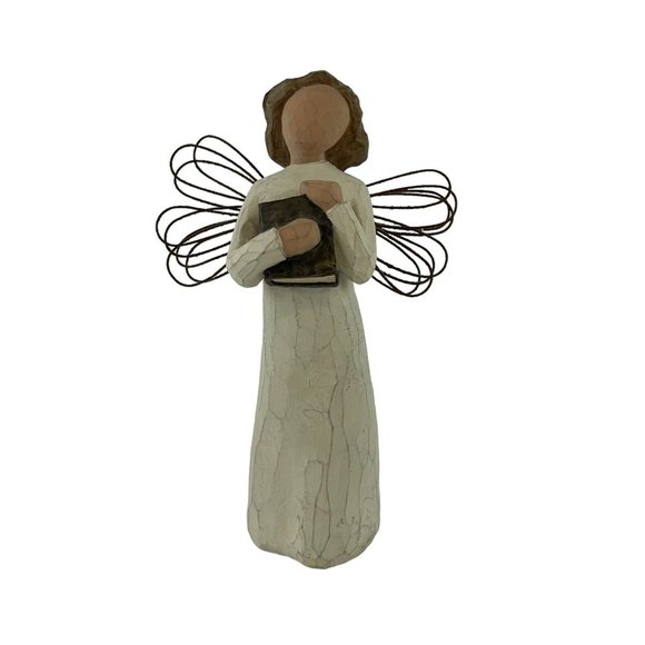 Demdaco Willow Tree Angel of Learning Susan Lordi 1999 China Made 5.5" - Picture 1 of 7